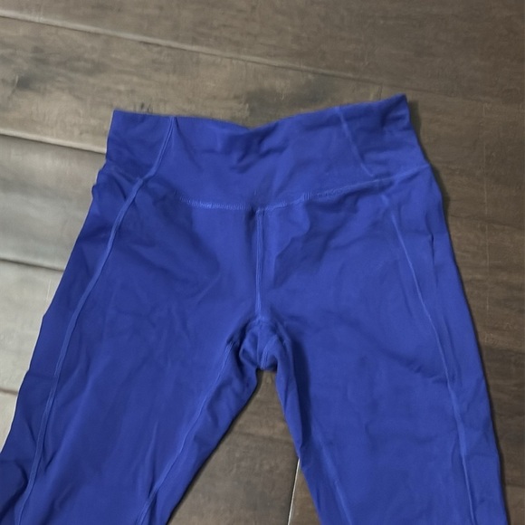 Hyba workout leggings, small, royal blue, small pocket in waistband - Picture 3 of 9